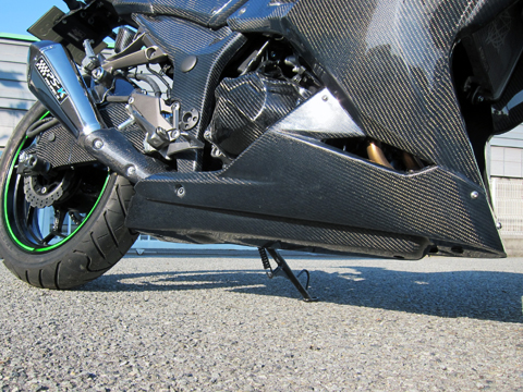 Ninja250 13- アンダーカウルインナートレー --