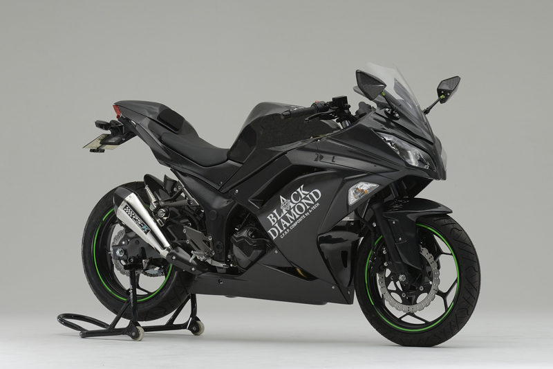 NINJA250用カーボンアンダーカウル