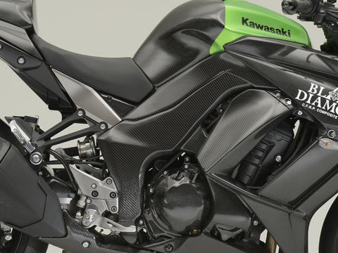 エーテック NINJA1000 フレームヒートガード