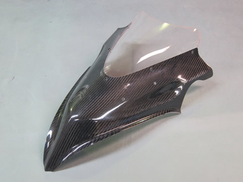 Ninja 400 14-17 エアロスクリーン--