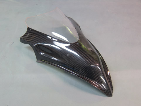 Ninja 400 14-17 エアロスクリーン--