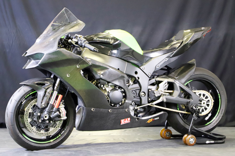 KAWASAKI カワサキ ZX6R 2019-2021 カーボンファイバー フットペグ