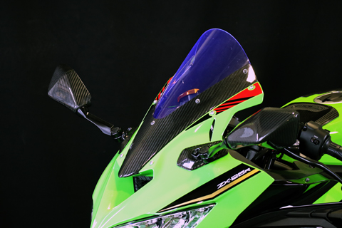 Ninja ZX-25R (2020-) 純正用ミラーカバー --